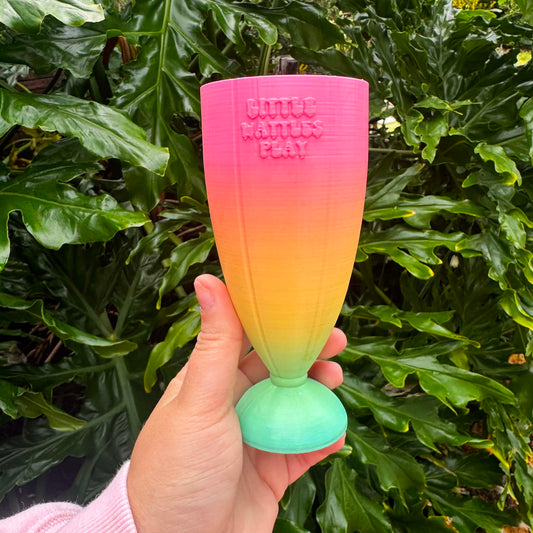 Perfectly Imperfect Milkshake Glasses