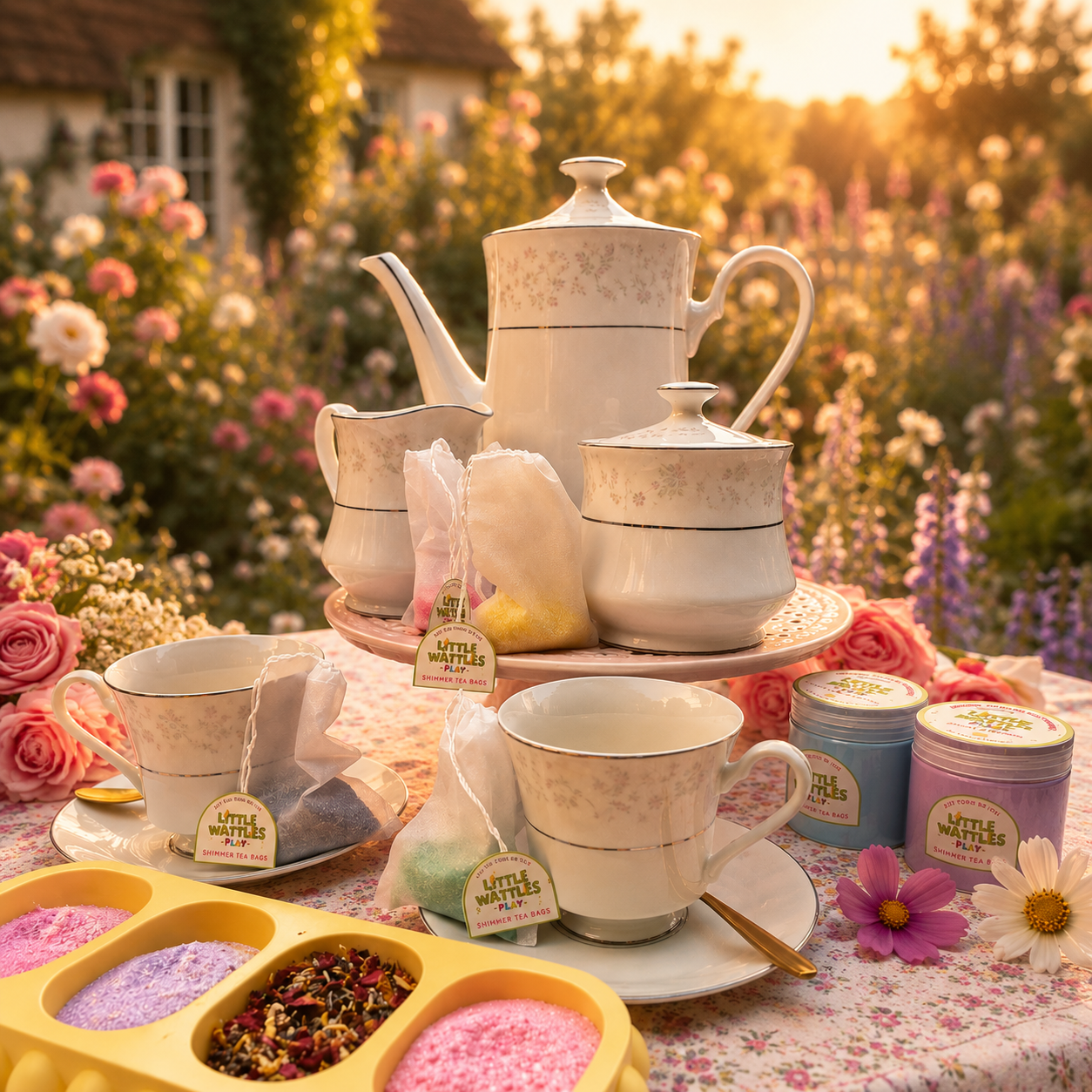 Wisteria- Preloved Heirloom Tea Party Set