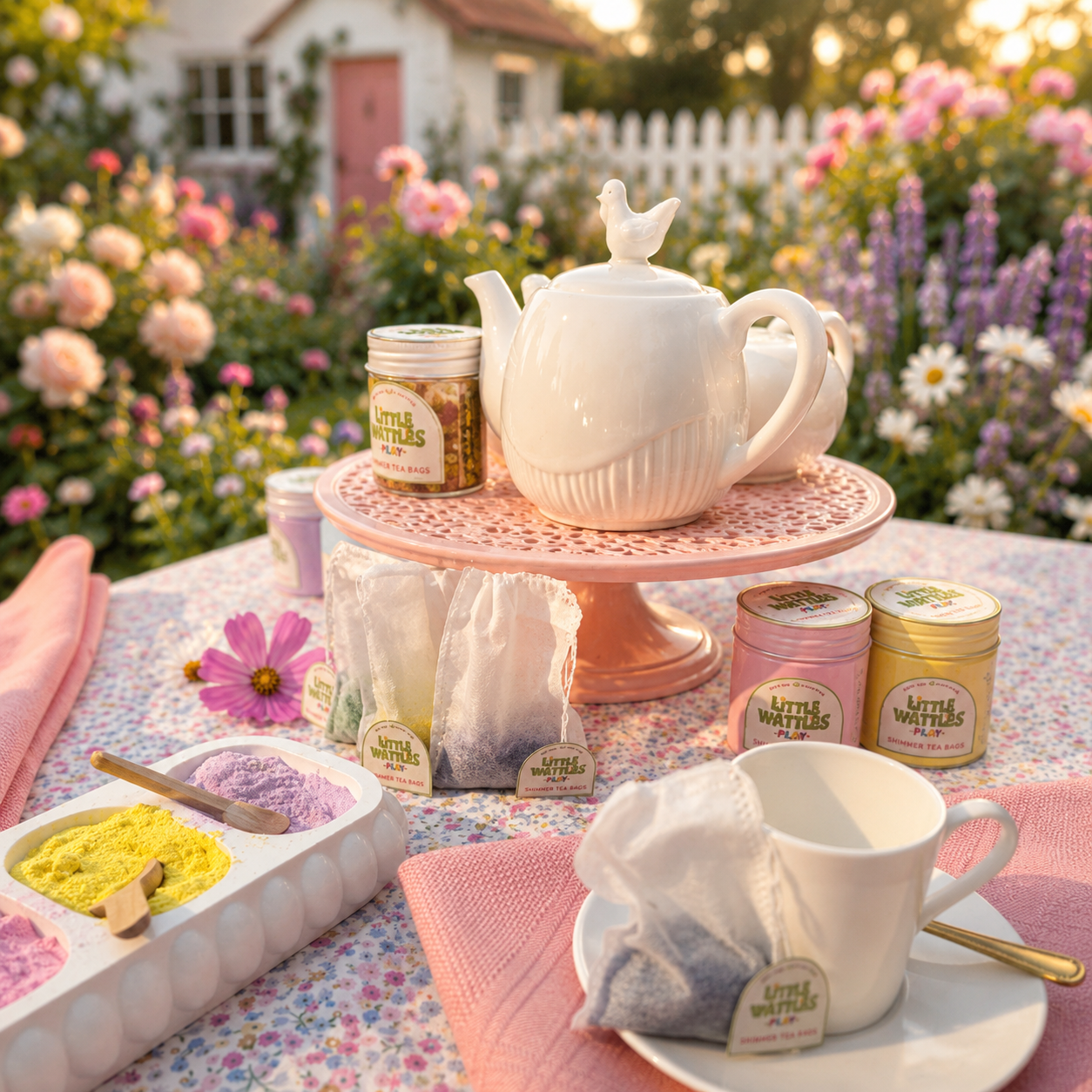 Little Hen- Preloved Heirloom Tea Party Set