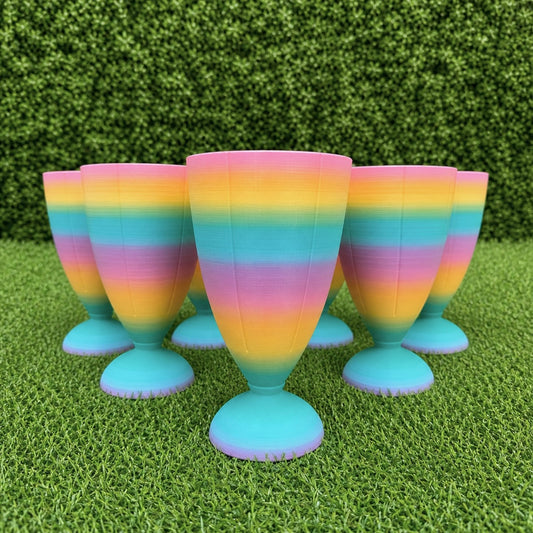 Perfectly Imperfect Milkshake Glasses