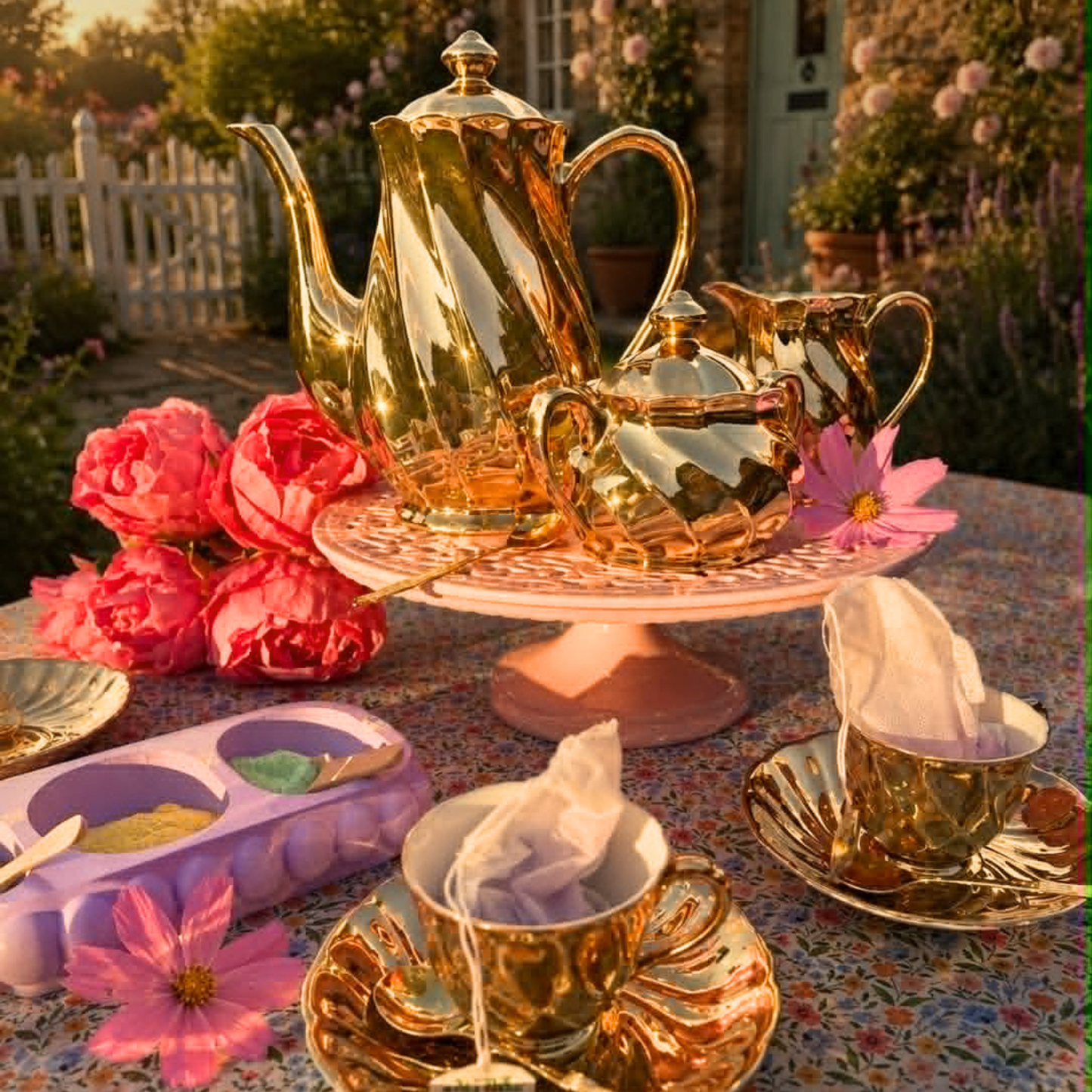 Marigold- Preloved Heirloom Potion Tea Party Set