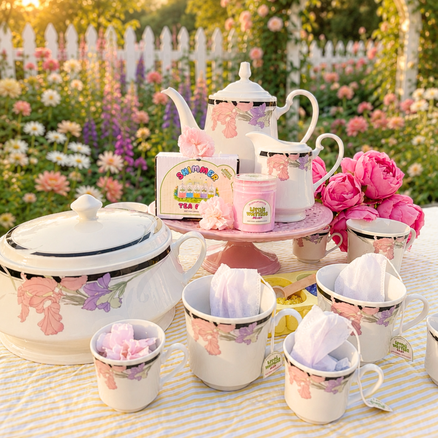 Iris - Preloved Heirloom Potion Tea Party Set