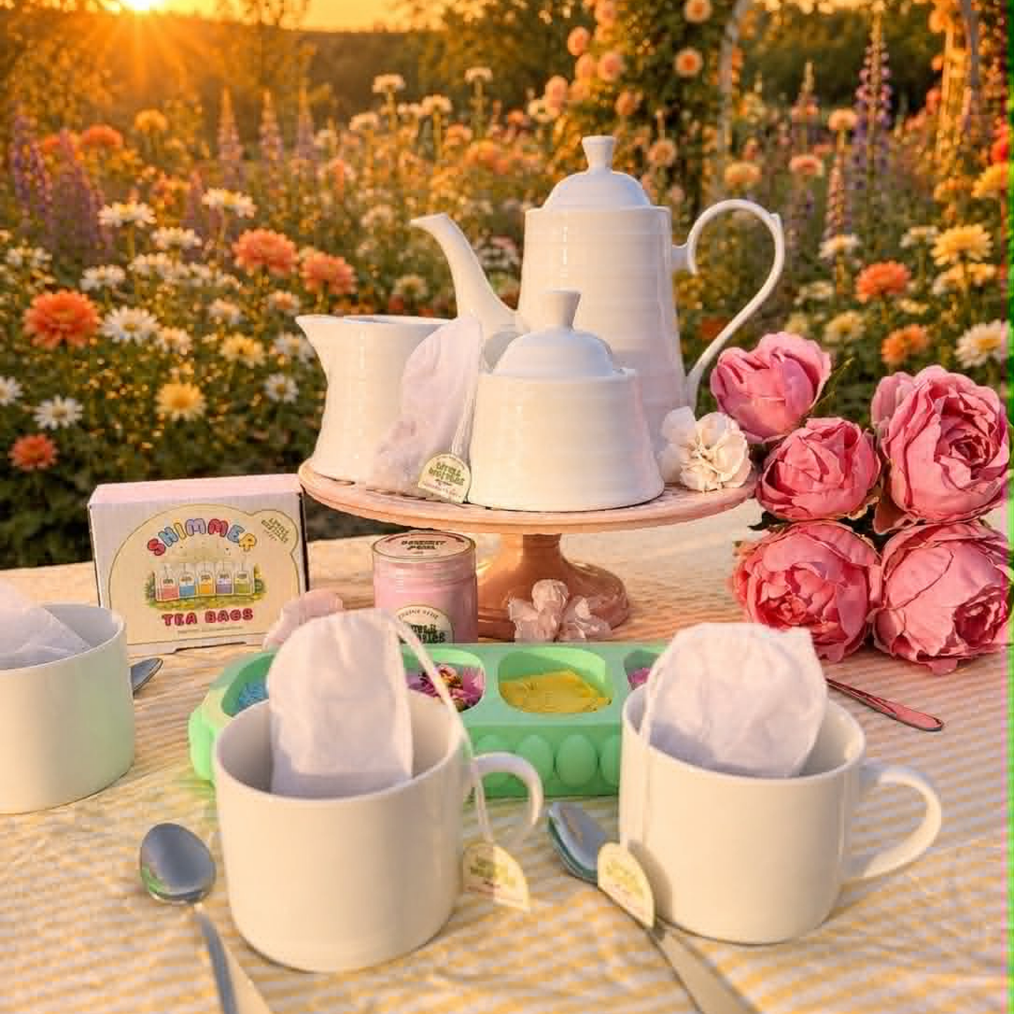 Camellia - Preloved Heirloom Potion Tea Party Set