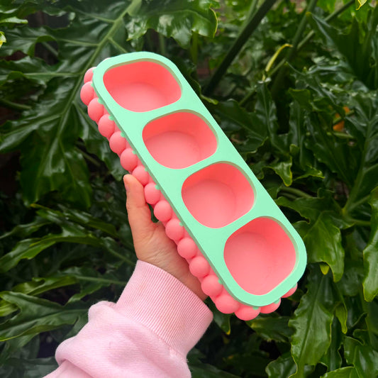Perfectly Imperfect LARGE Potion Pink/Mint Tray