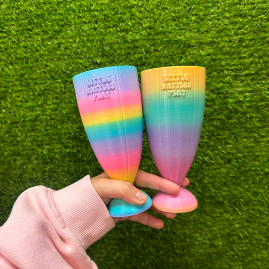 Perfectly Imperfect LARGE Milkshake Glasses